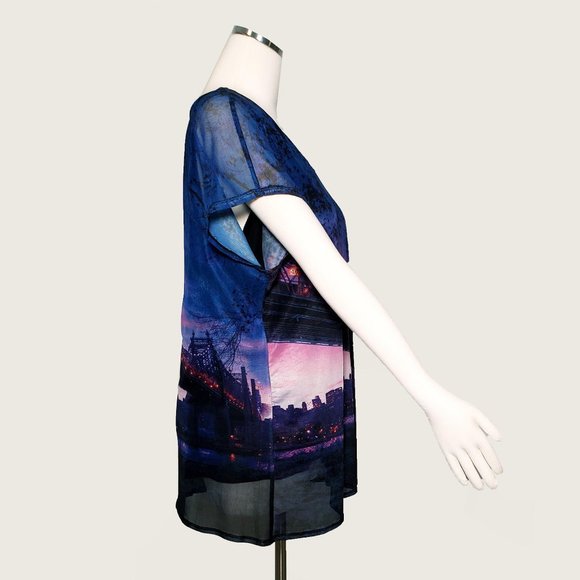 Style&co. Landscape Top - Picture 5 of 8